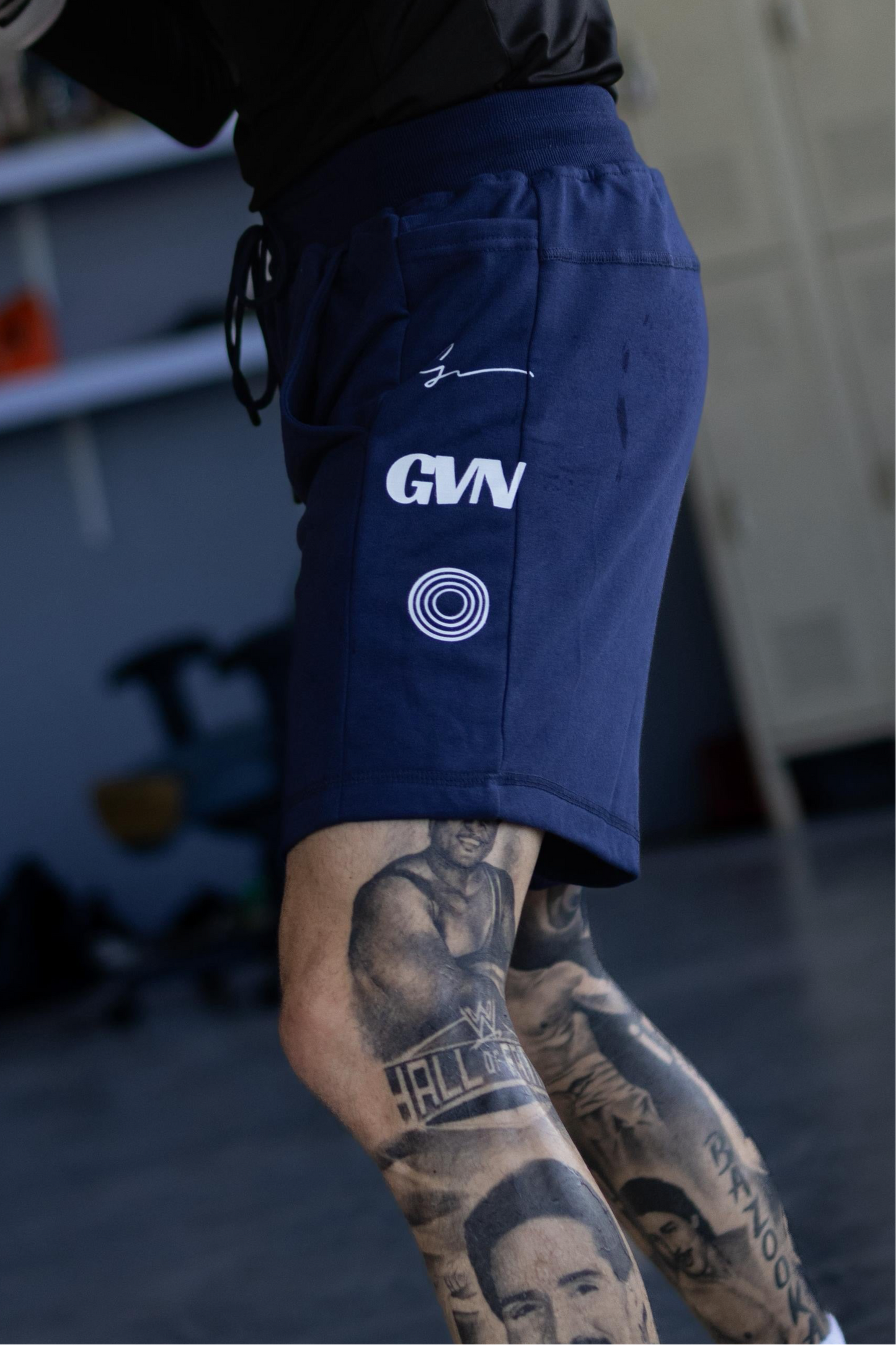 GVN BLUE NAVY SHORTS